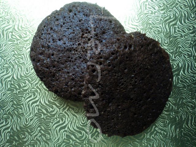 Bizcochitos de chocolate (Mug cake) sin azúcar