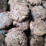 Galletas cookies de chocolate y nuez con espelta