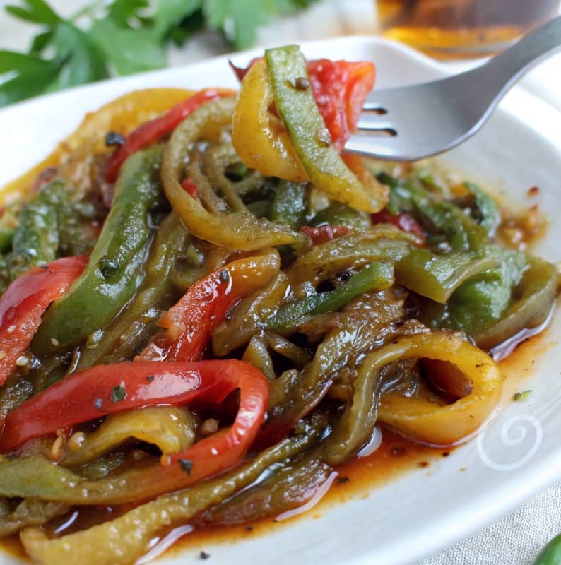 Ensalada de pimientos asados
