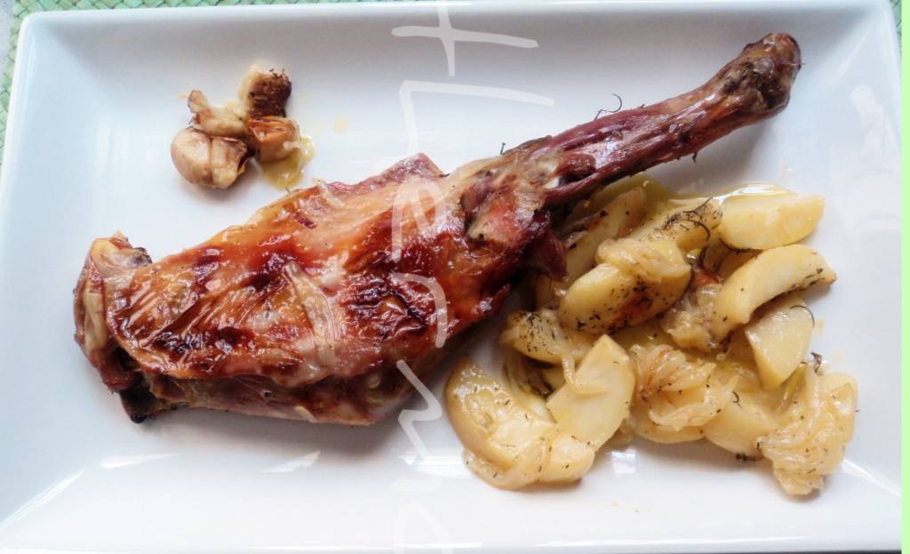 ORIGINAL Pierna de cordero al horno