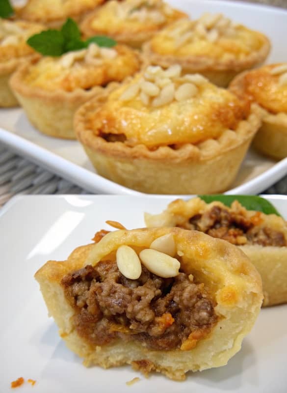 Mini pasteles de carne