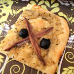pissaladière o pizza de anchoas