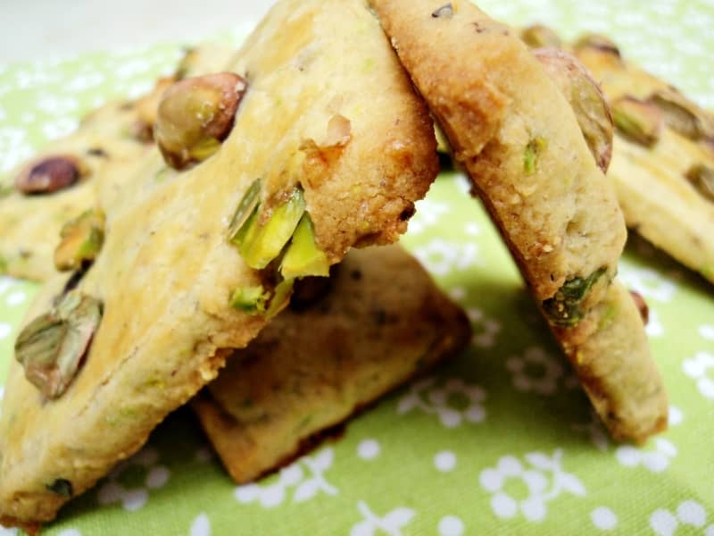Galletas de pistachos