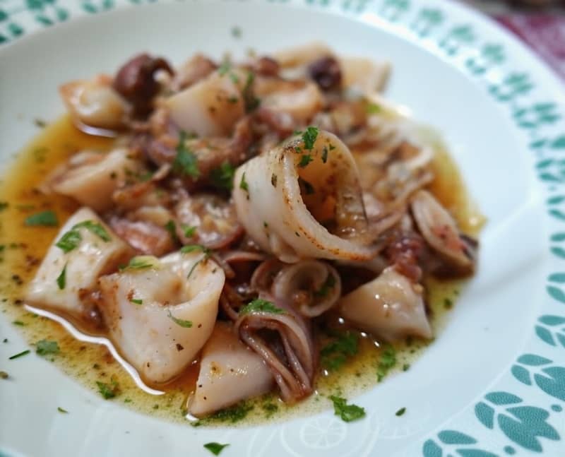 Imagen ilustrativa de Chipirones afogaos