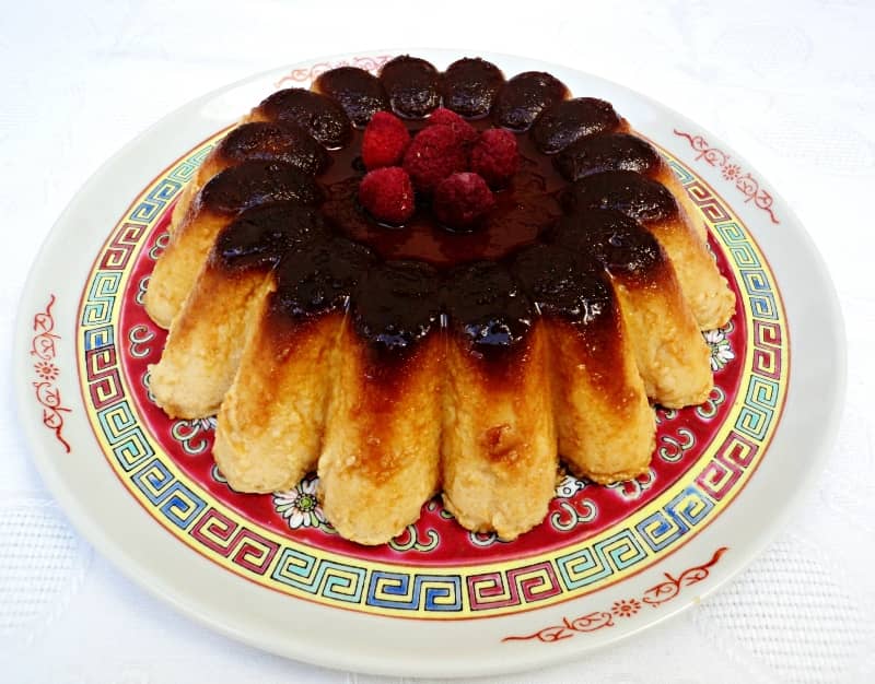 Pudding de Brioche al Aroma de Vainilla