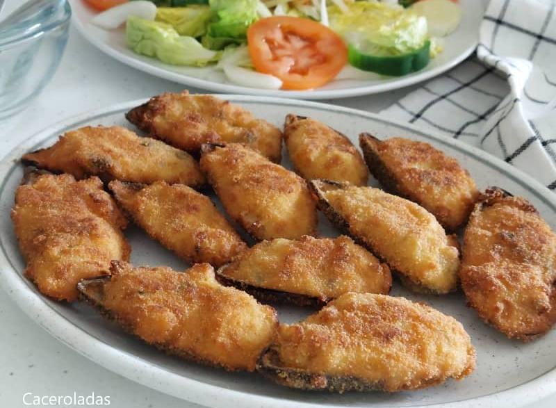 Mejillones tigre o mejillones rellenos