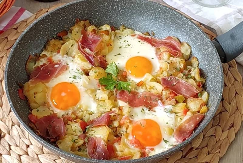 Huevos al estilo camperos