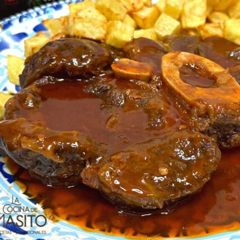 Osobuco de ternera en salsa