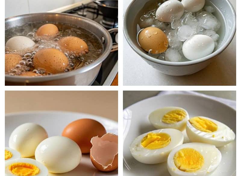 Cómo cocer huevos para que queden perfectos
