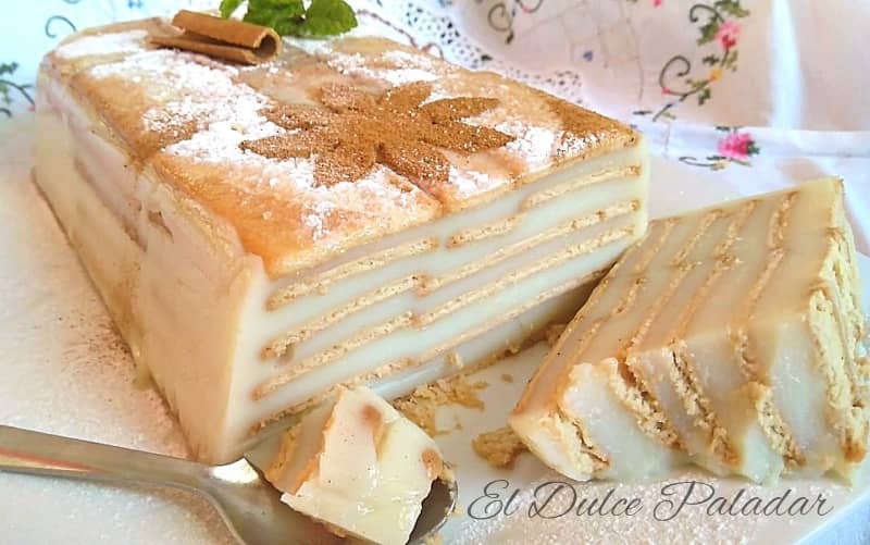 Tarta de leche merengada