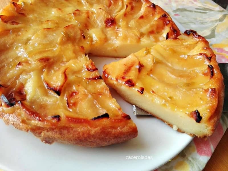 Tarta de manzana muy fácil