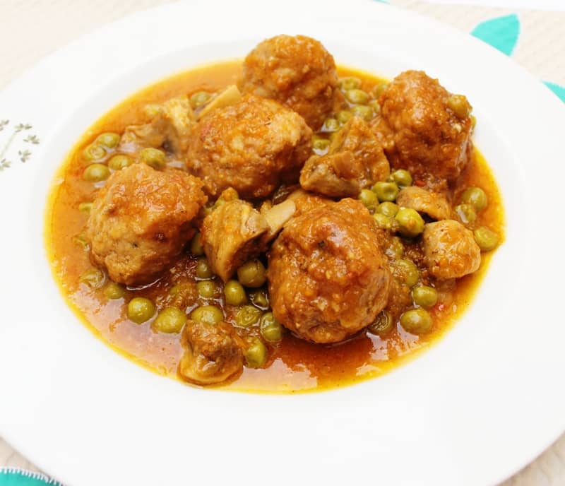 Albóndigas en salsa