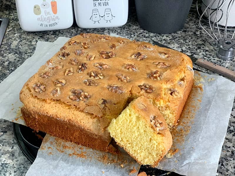 Bica gallega con nueces