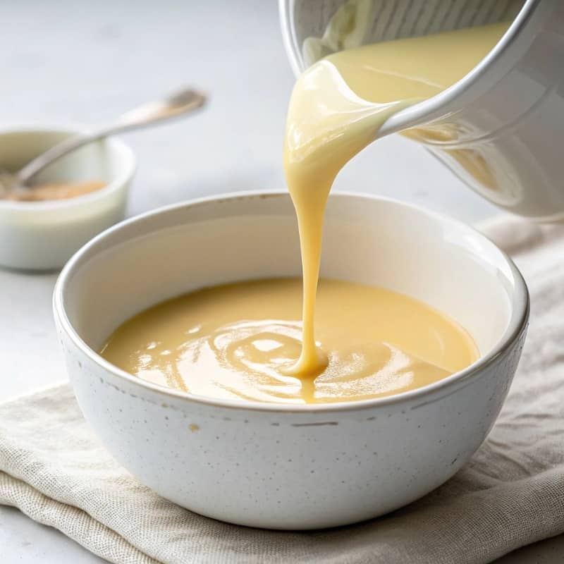 Cómo hacer leche condensada cuenco
