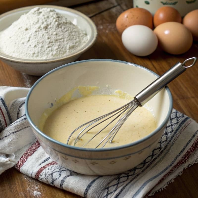 Crepes receta casera y fácil masa