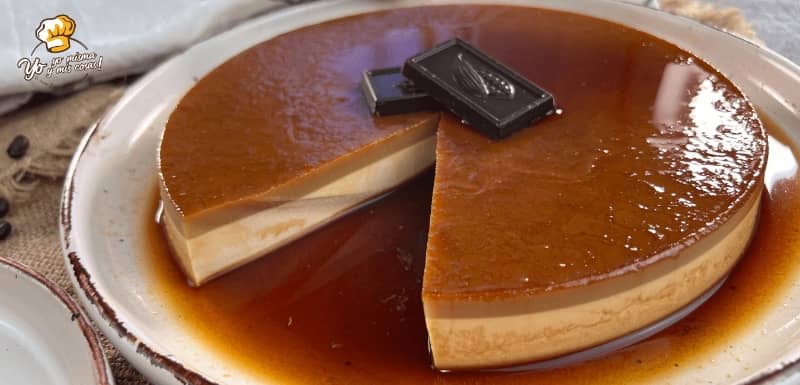 Postre de café cremoso