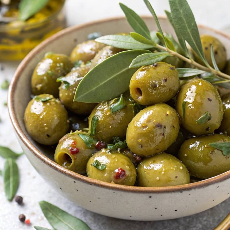 Como aliñar aceitunas la mejor receta