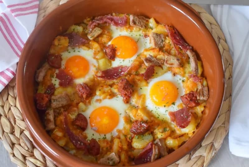 Huevos a la salmantina