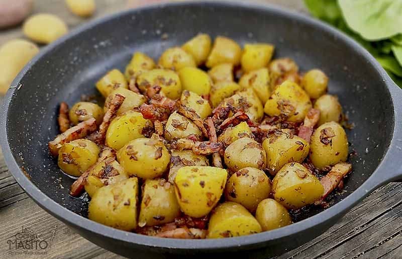 Patatas salteadas a la alemana