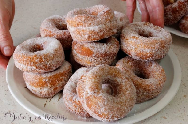 Roscos fritos de la abuela Mercedes