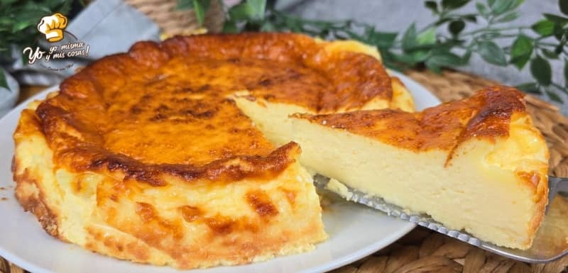 Tarta de queso de la Viña a mi manera
