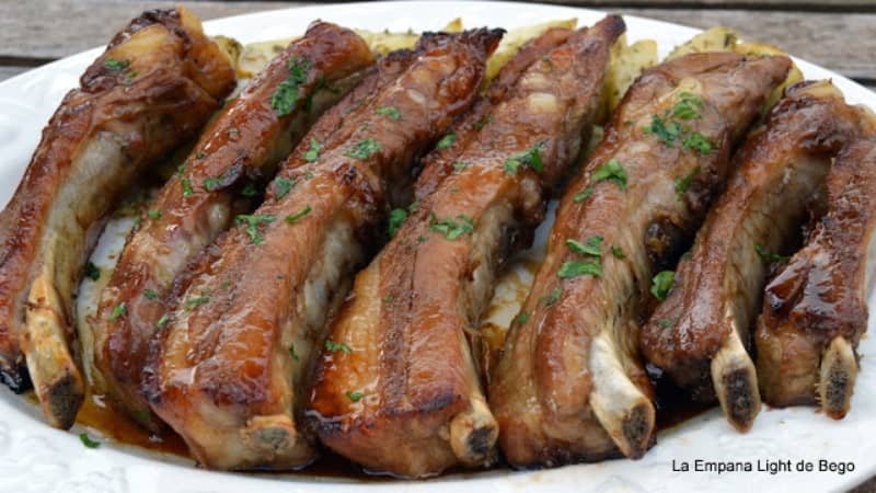 Costillas de cerdo extra tiernas a la miel fáciles y rápidas