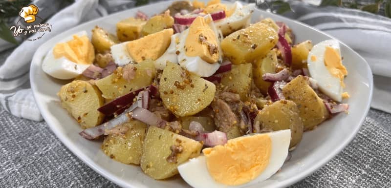 Ensalada de papas a la francesa