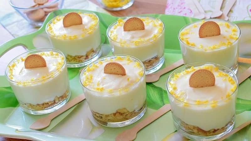 Postre de limón receta fácil y rica