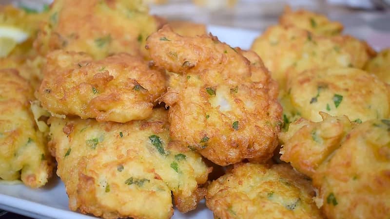 Pataniscas receta de bacalao portuguesa