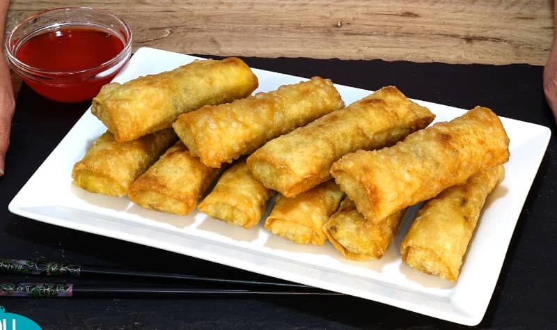 Rollitos de primavera receta oriental