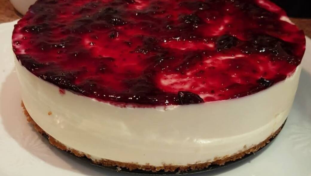Cheesecake de arándanos receta casera: el postre cremoso