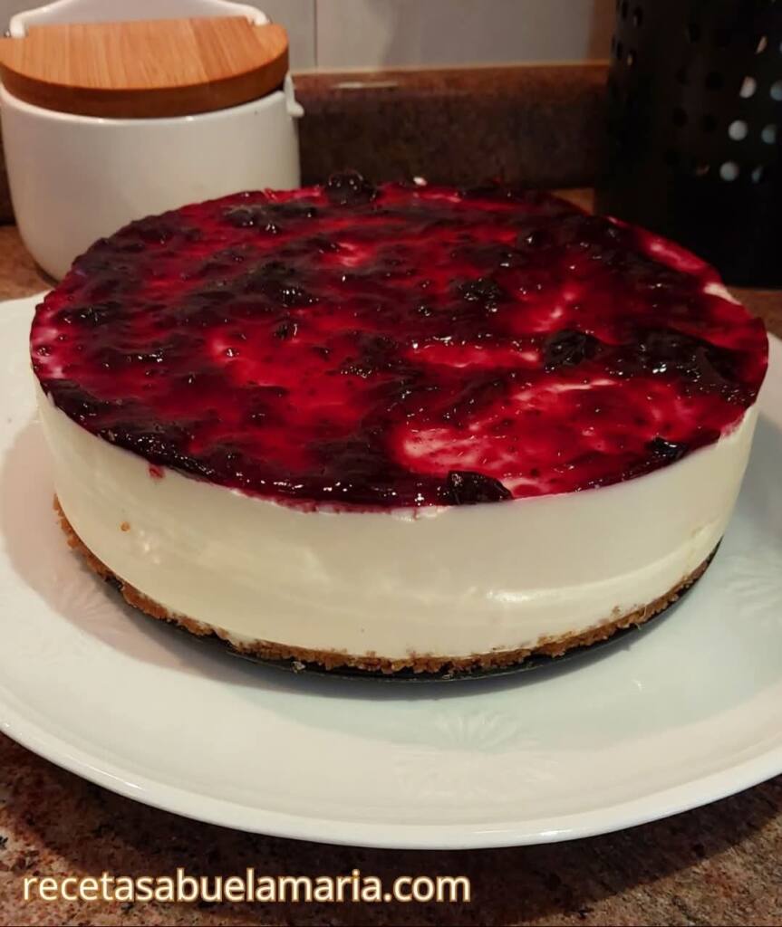 Cheesecake de arándanos receta casera: el postre cremoso